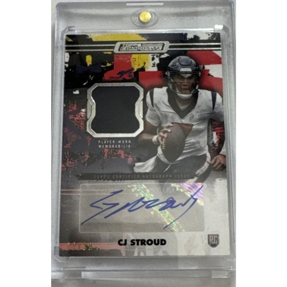 2023 Topps Composite - Rookie Patch Auto Horizontal #CPAH-CJS C.J. Stroud /99